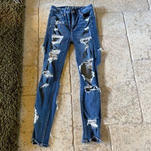 American Eagle Outfitters super high rise jeggings